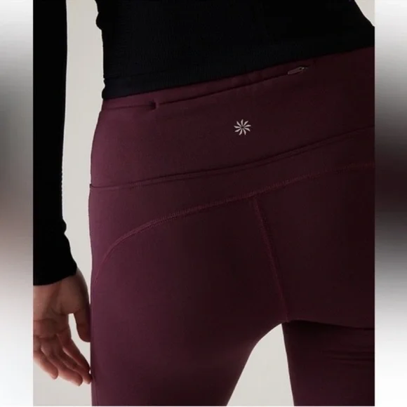 NWT! ALTITUDE PANT IN POLARTEC® POWER STRETCH® spiced cabernet (M) straight leg - Picture 8 of 11